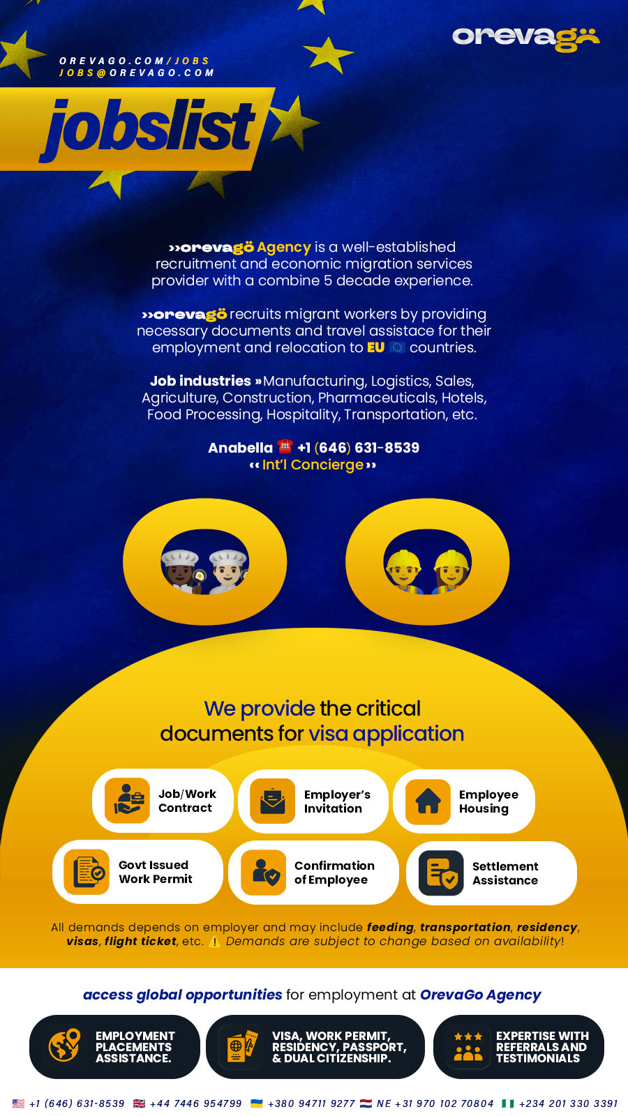 OrevaGo Agency Job Search Employment Opportunities